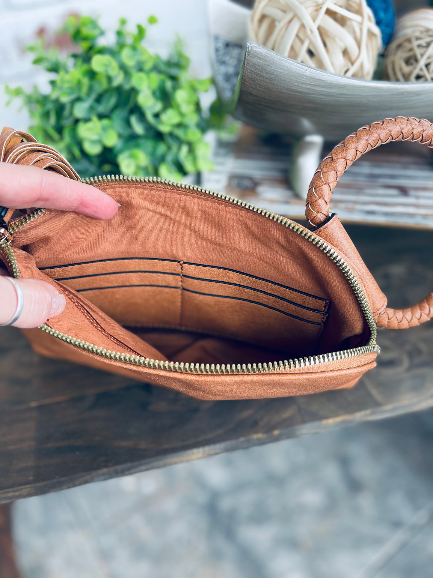 On-The-Go Fringe Clutch