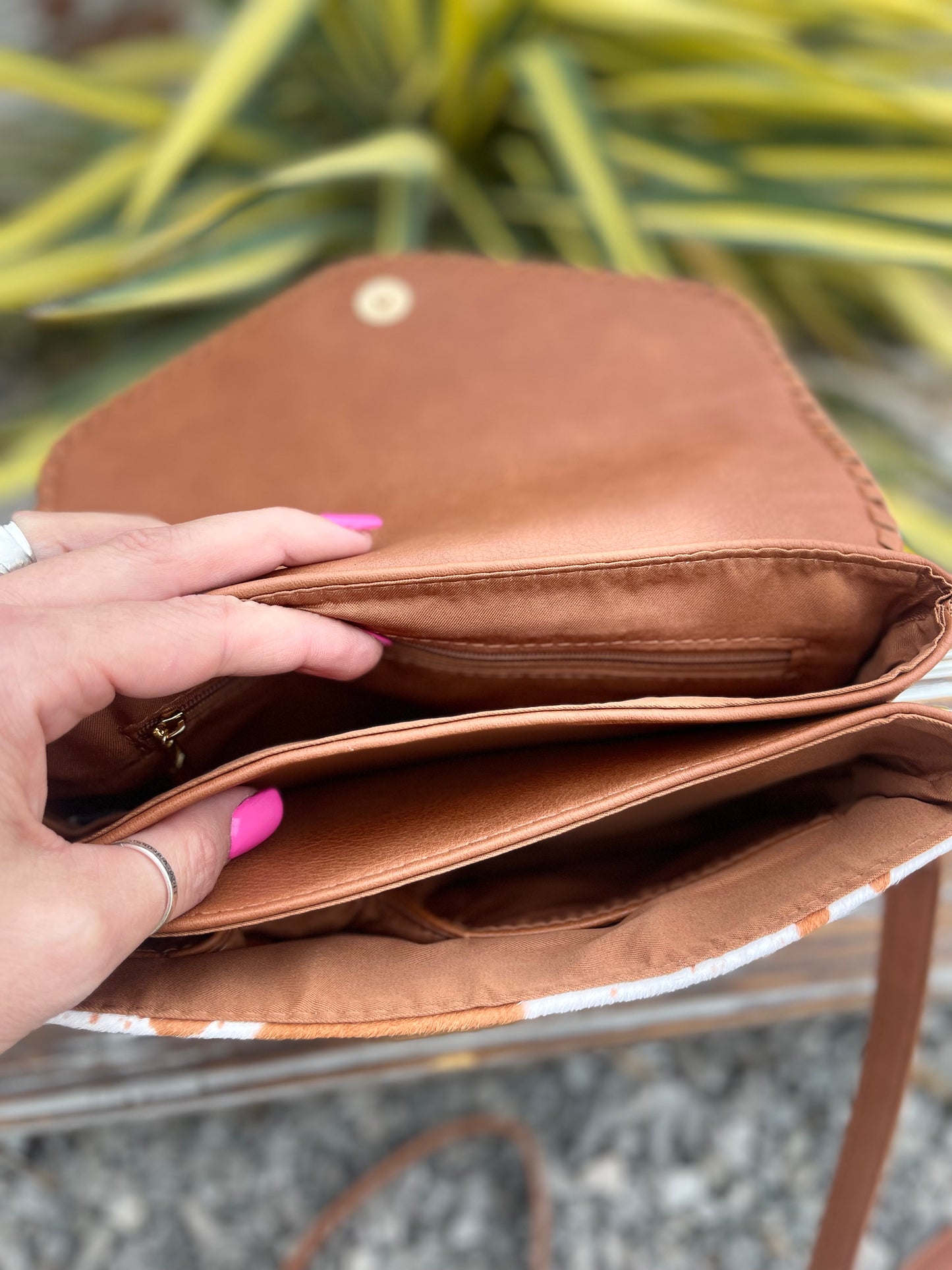 Texas Wild Cow Purse