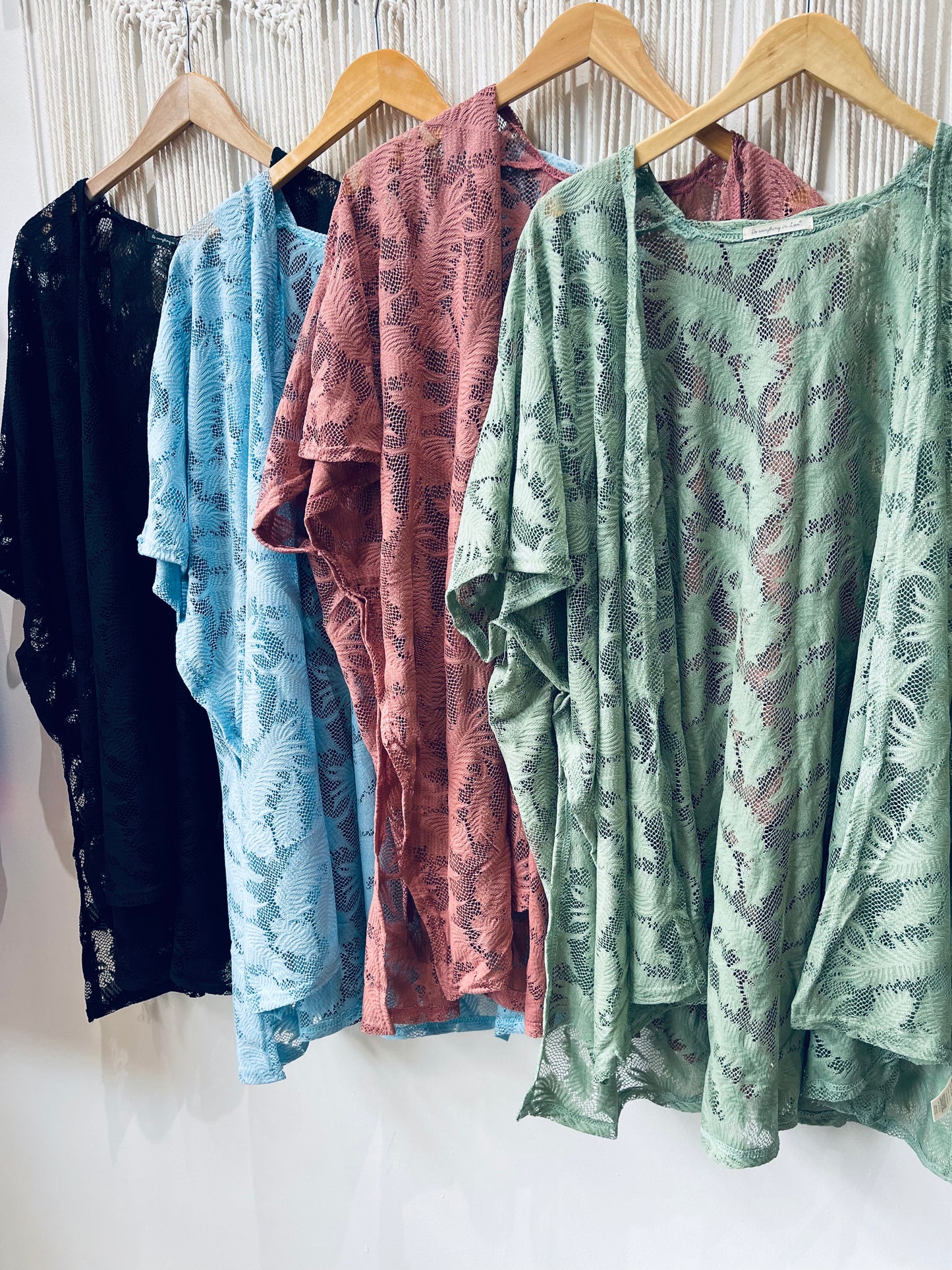 Wildest Dreams Lace Kimono