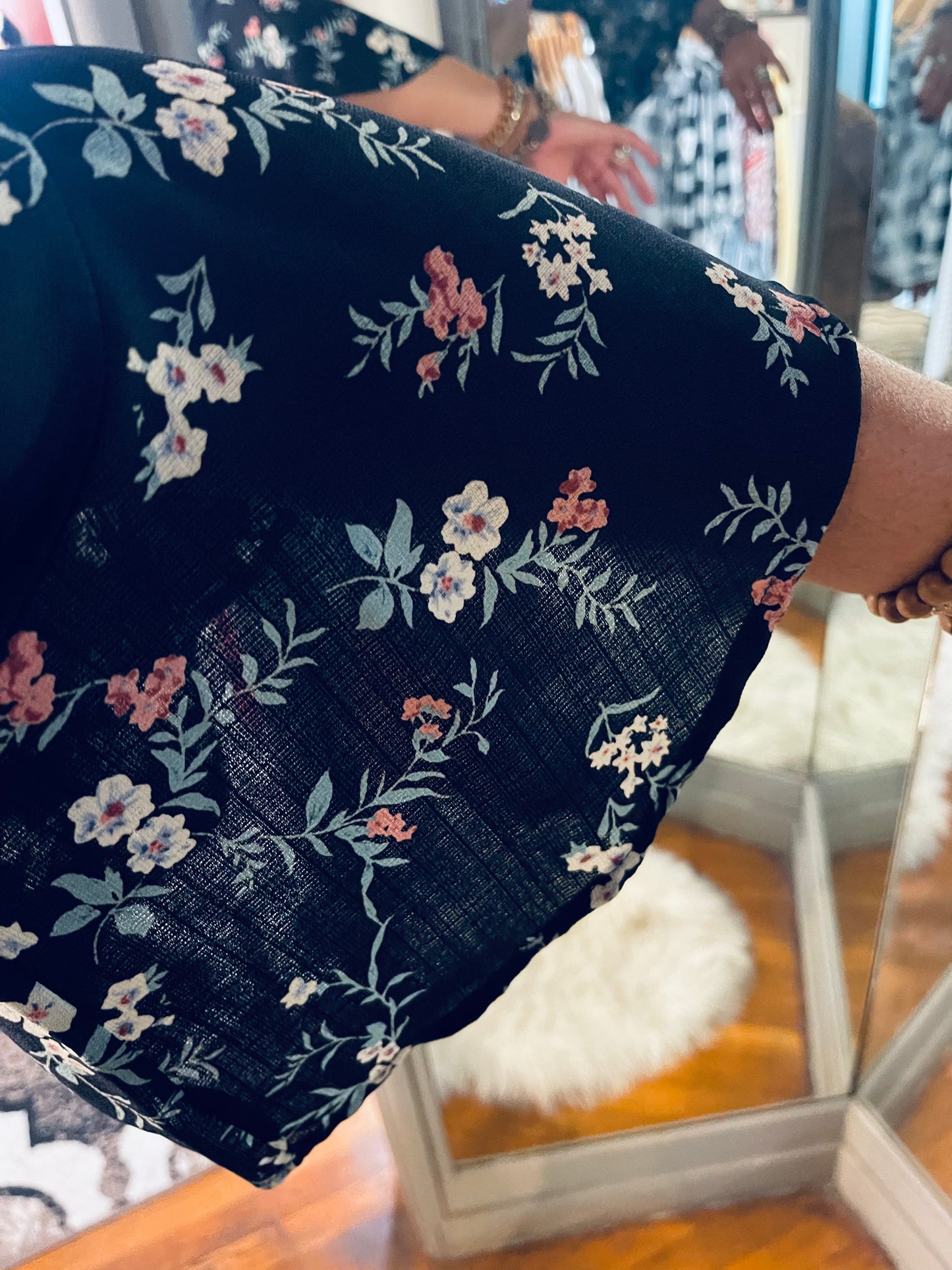 This Is Our Place Floral Top