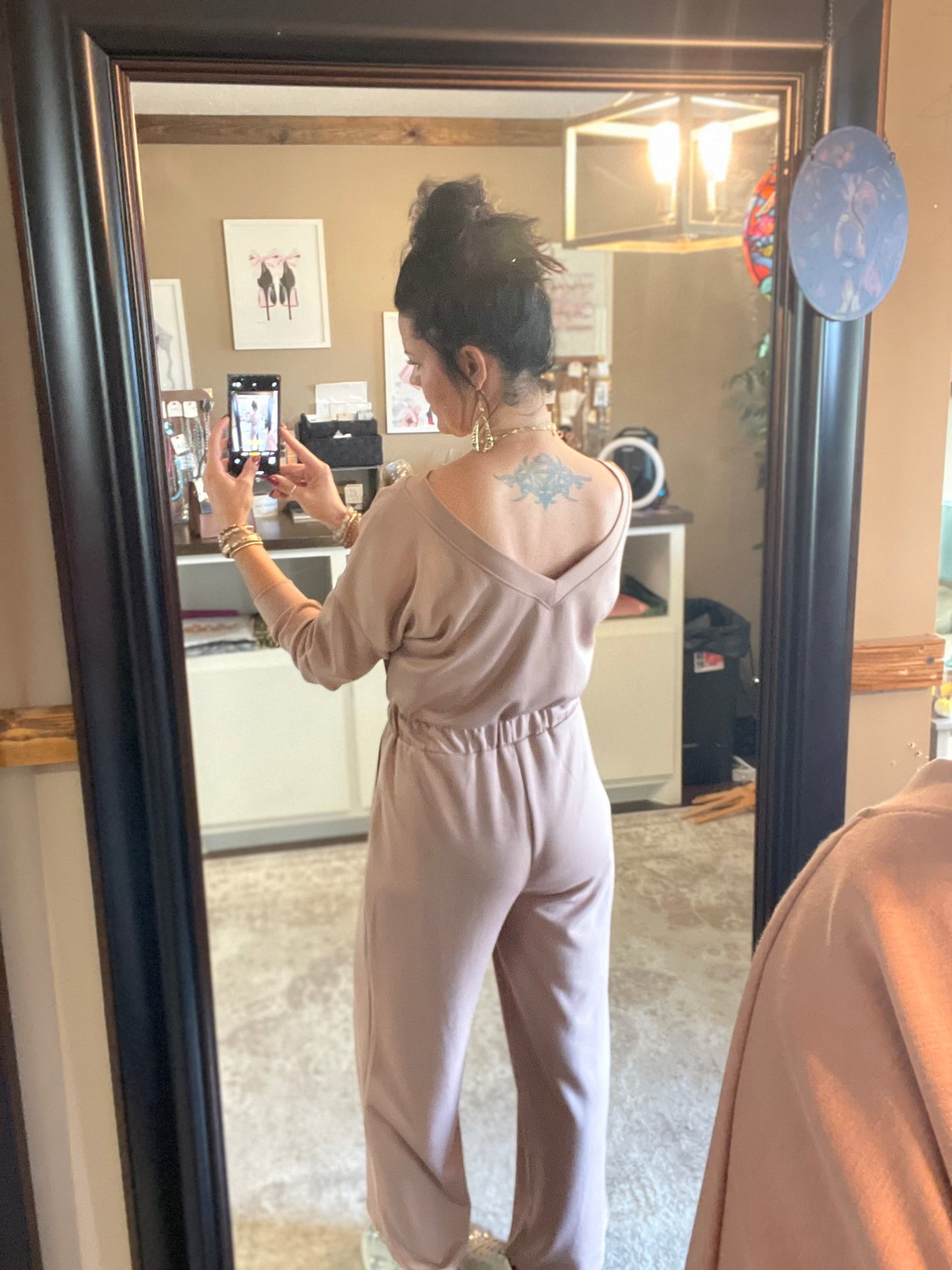 Off The Shoulder Jumpsuit