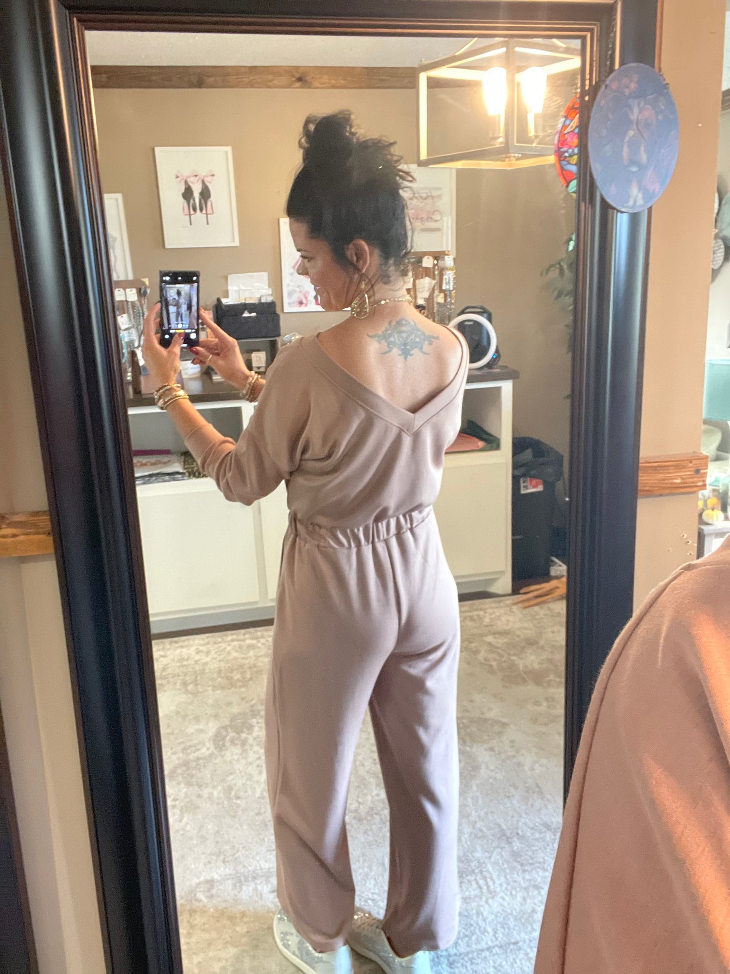 Off The Shoulder Jumpsuit