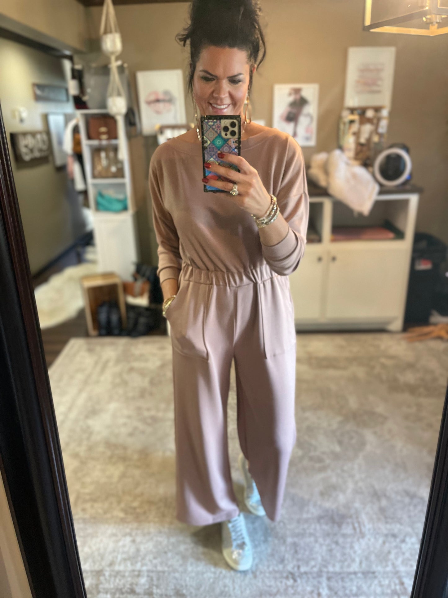 Off The Shoulder Jumpsuit
