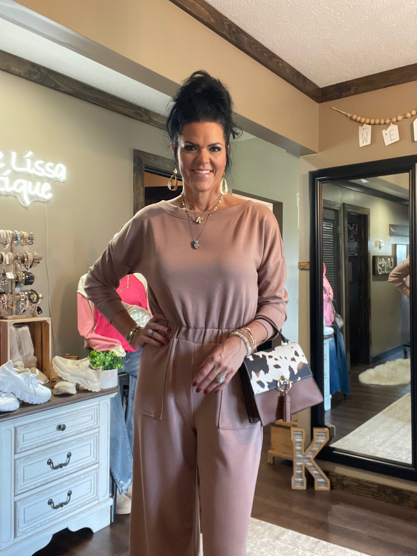 Off The Shoulder Jumpsuit