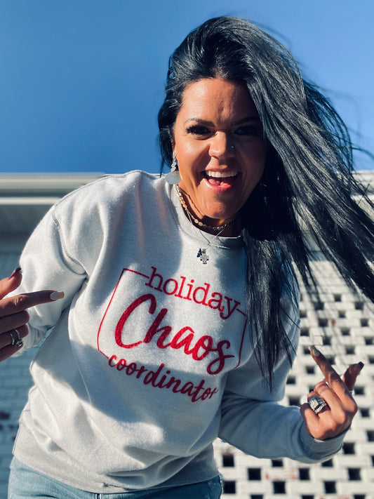 Holiday Chaos Coordinator Sweatshirt