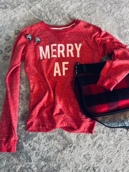 Merry AF Sweatshirt