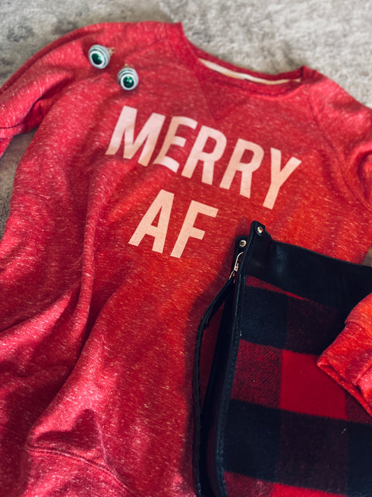 Merry AF Sweatshirt