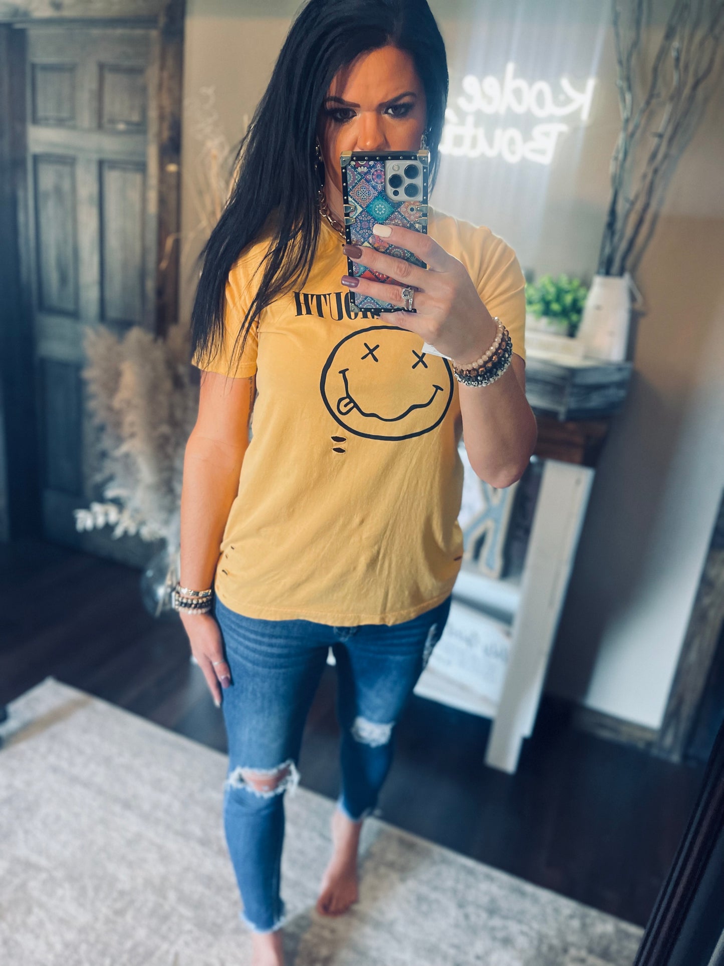 Smiley Smart Mouth Tee