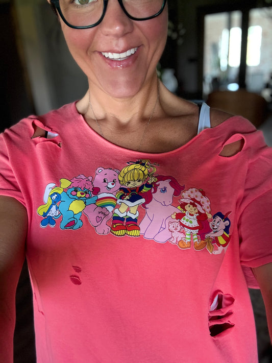 CARTOON CHARACTERS Graphic Tee