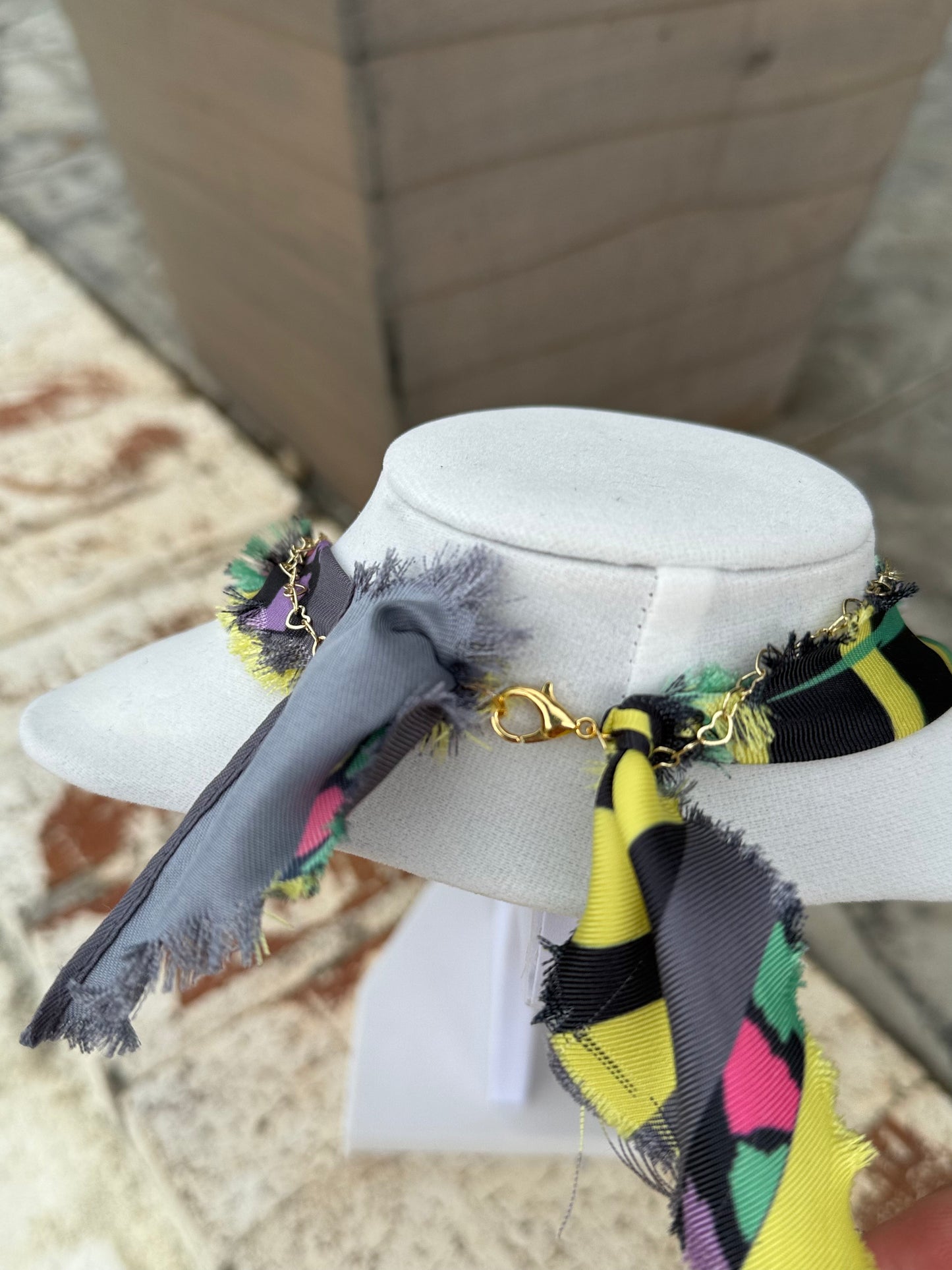 Bold & Fierce Scarf Necklace