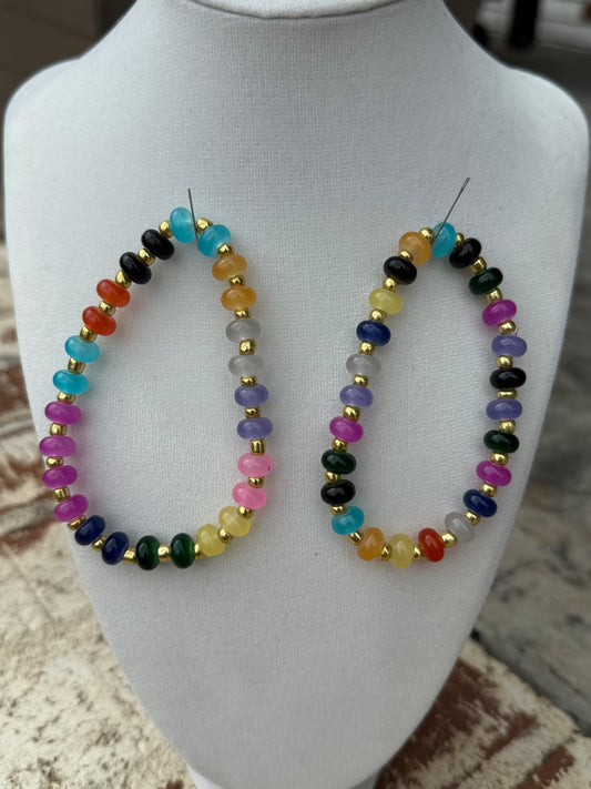 Double Glass Beaded Bracelet Set