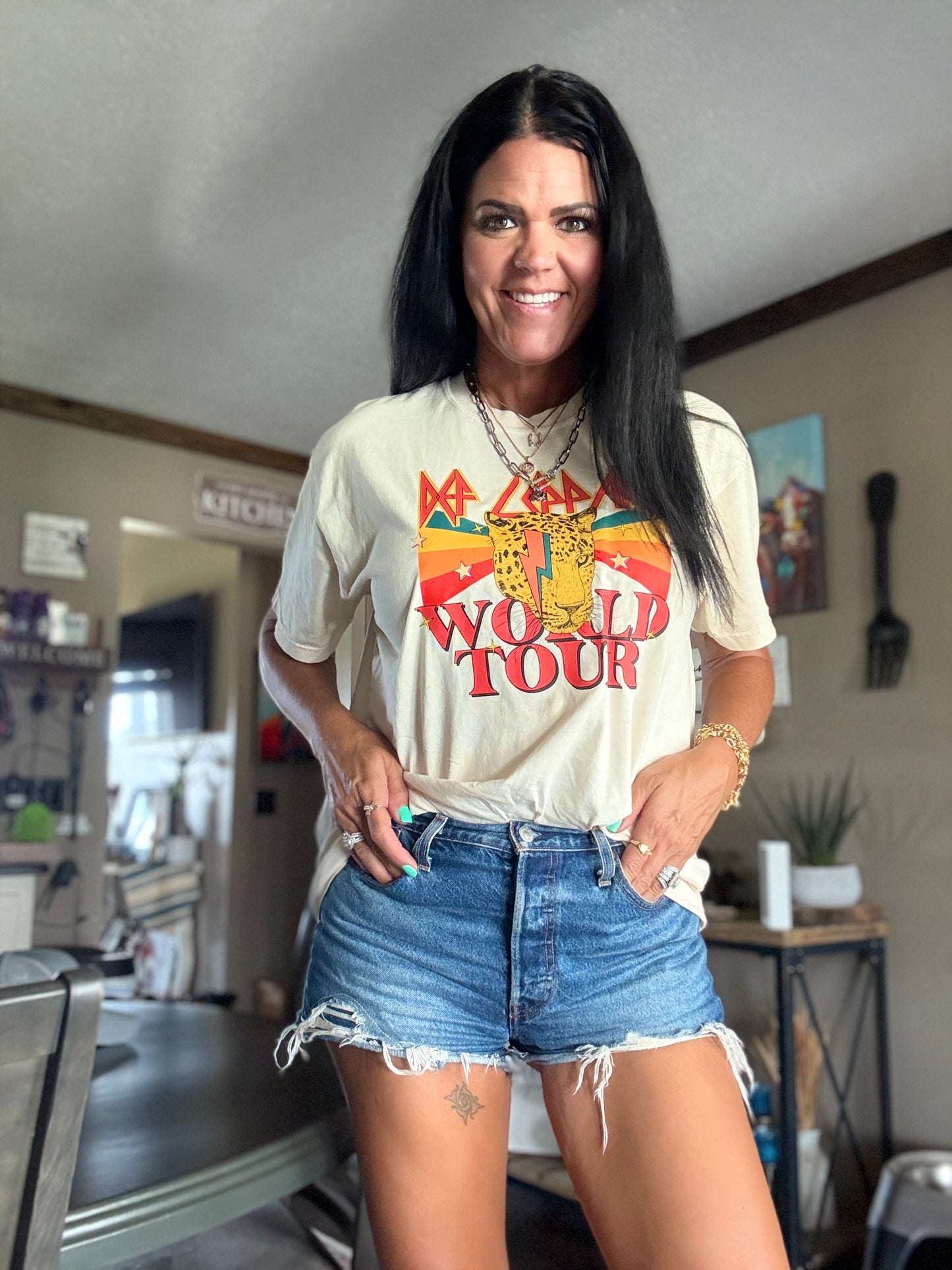 DEF LEPPARD WORLD TOUR TEE