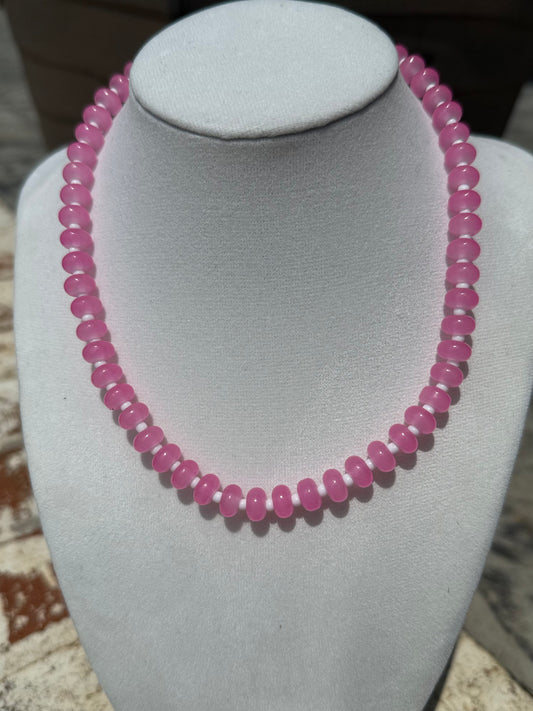 Girls Girl Pink Necklace
