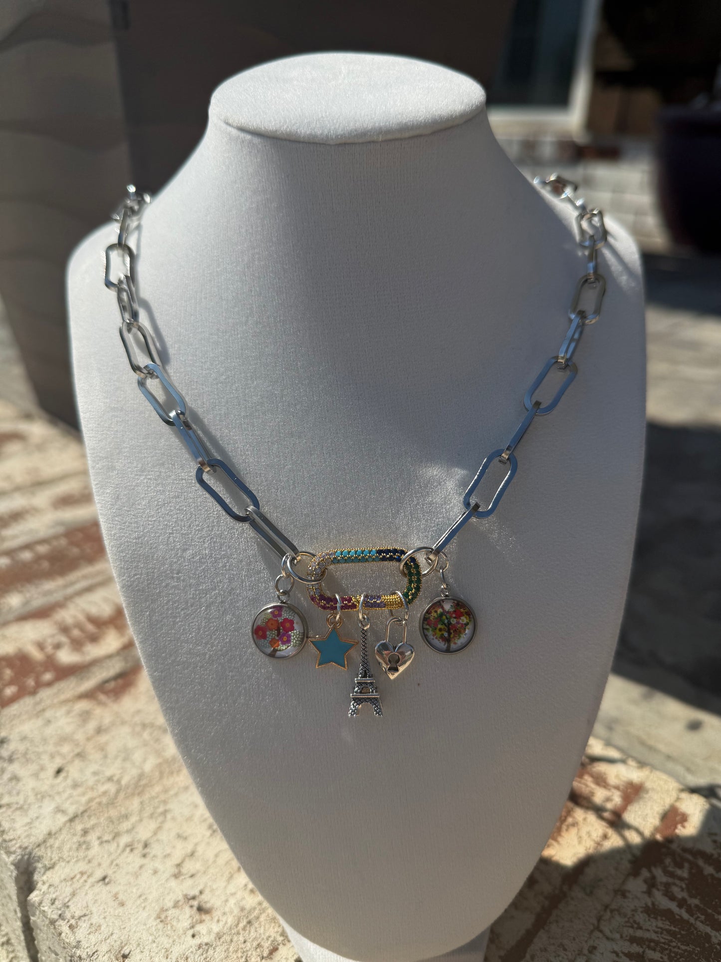 The Paris Charm Necklace
