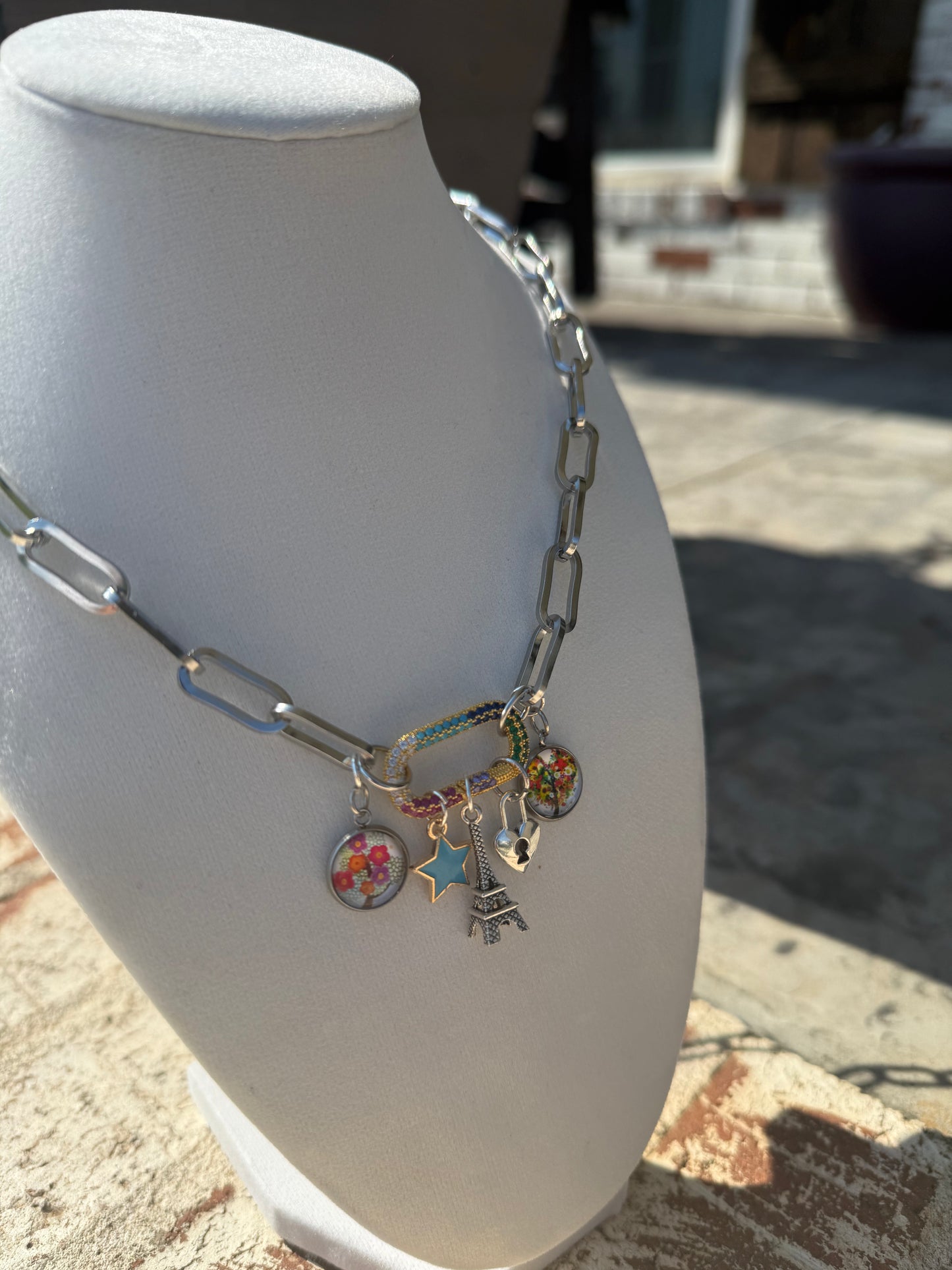 The Paris Charm Necklace