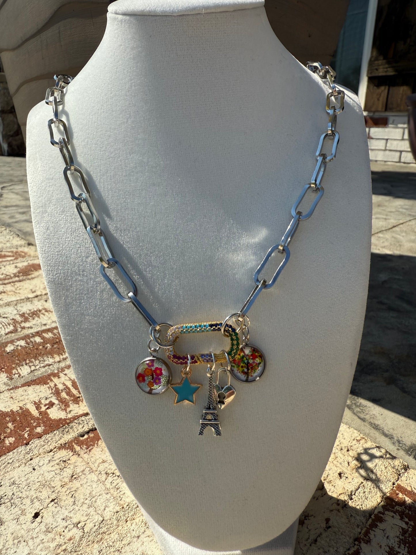 The Paris Charm Necklace