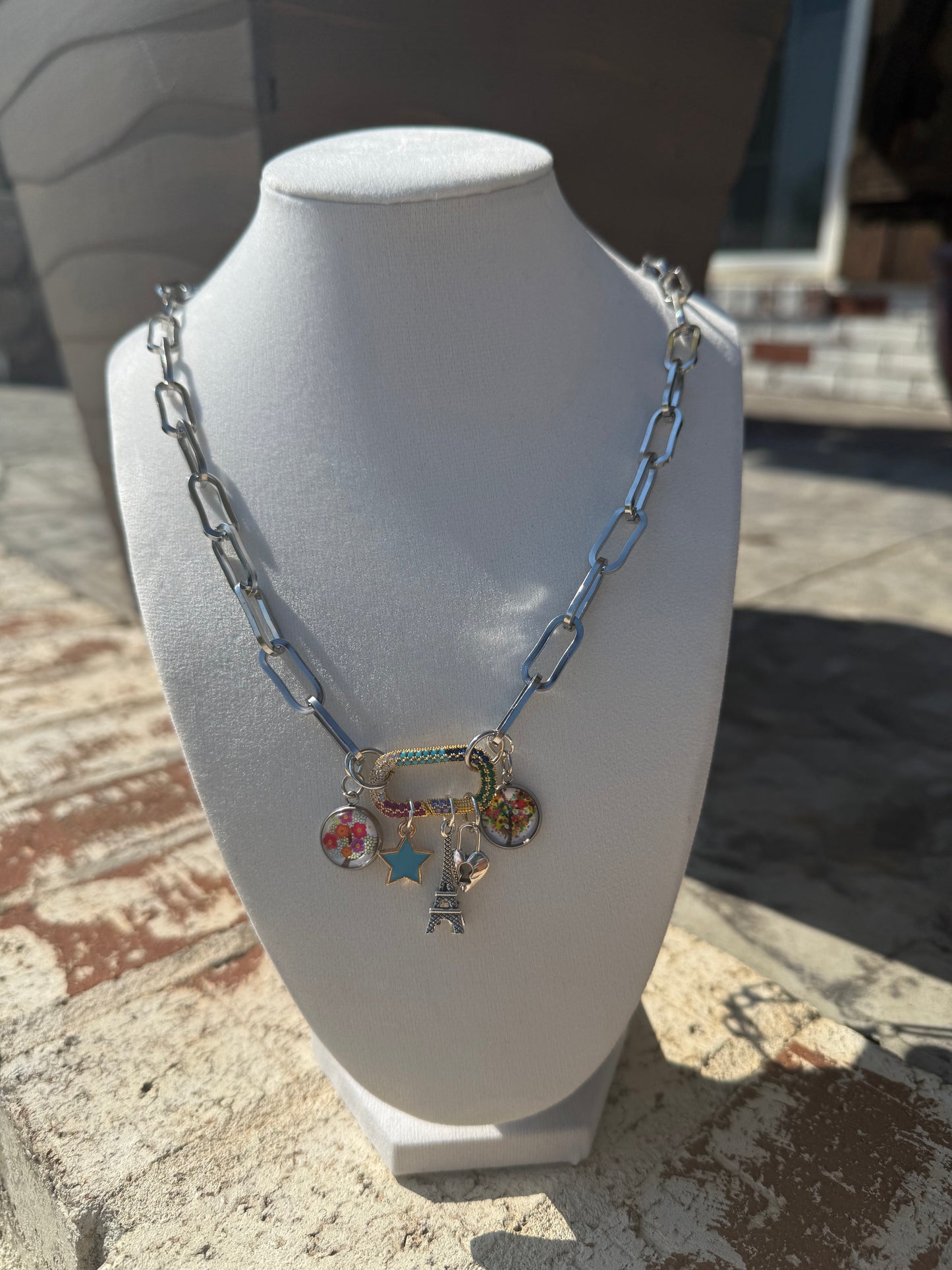 The Paris Charm Necklace