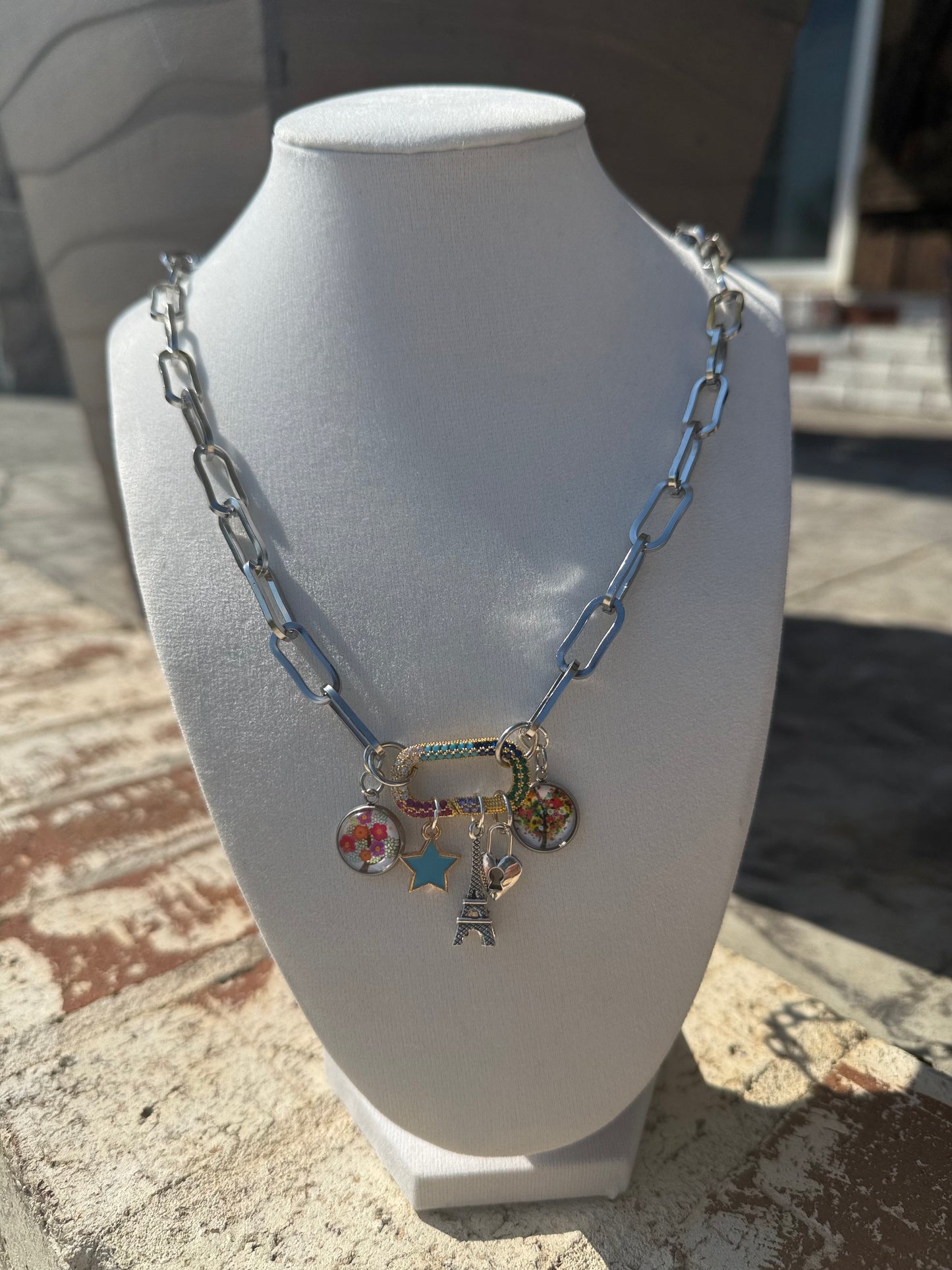 The Paris Charm Necklace