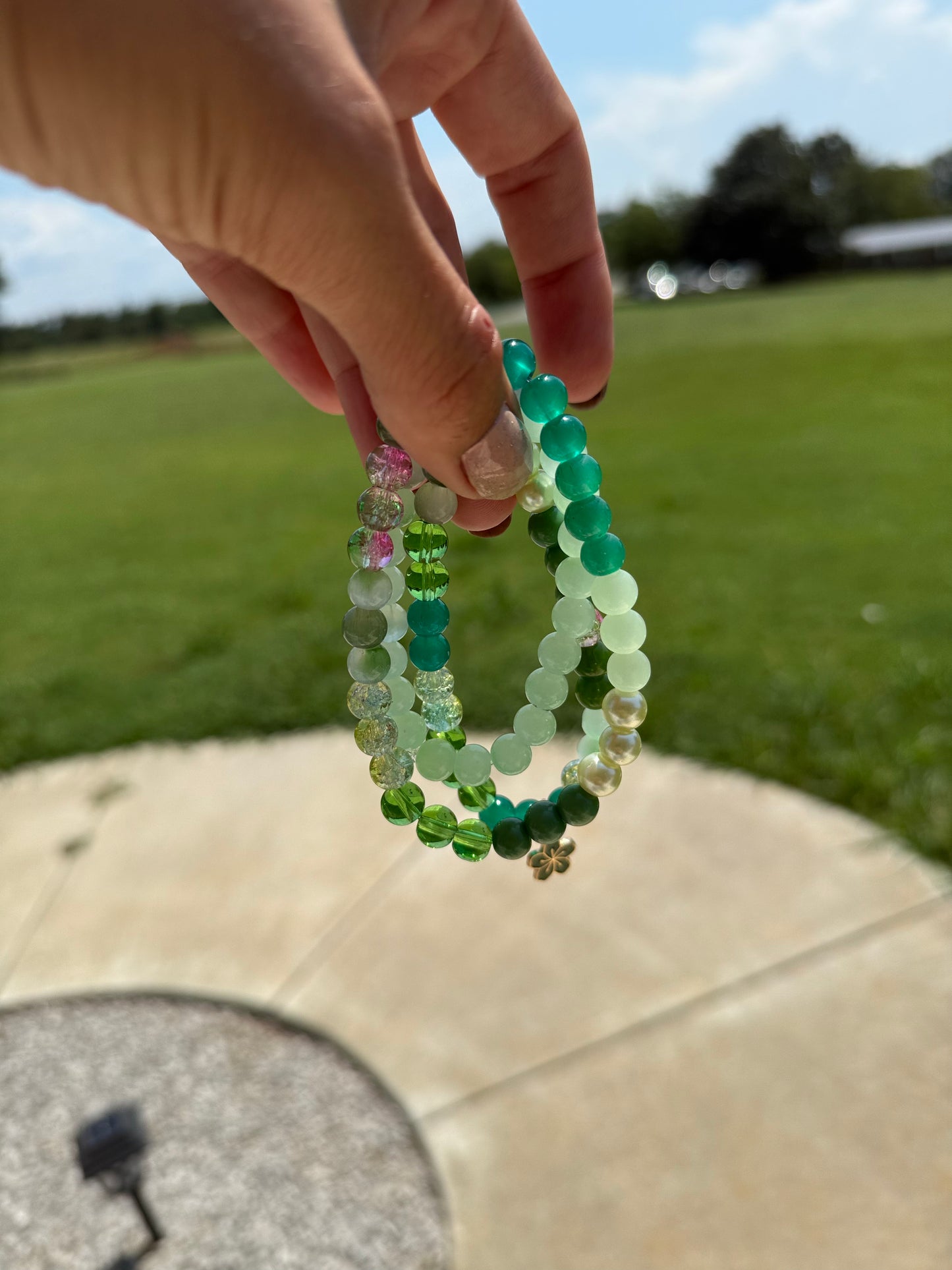 My Good Luck Stack Bracelet