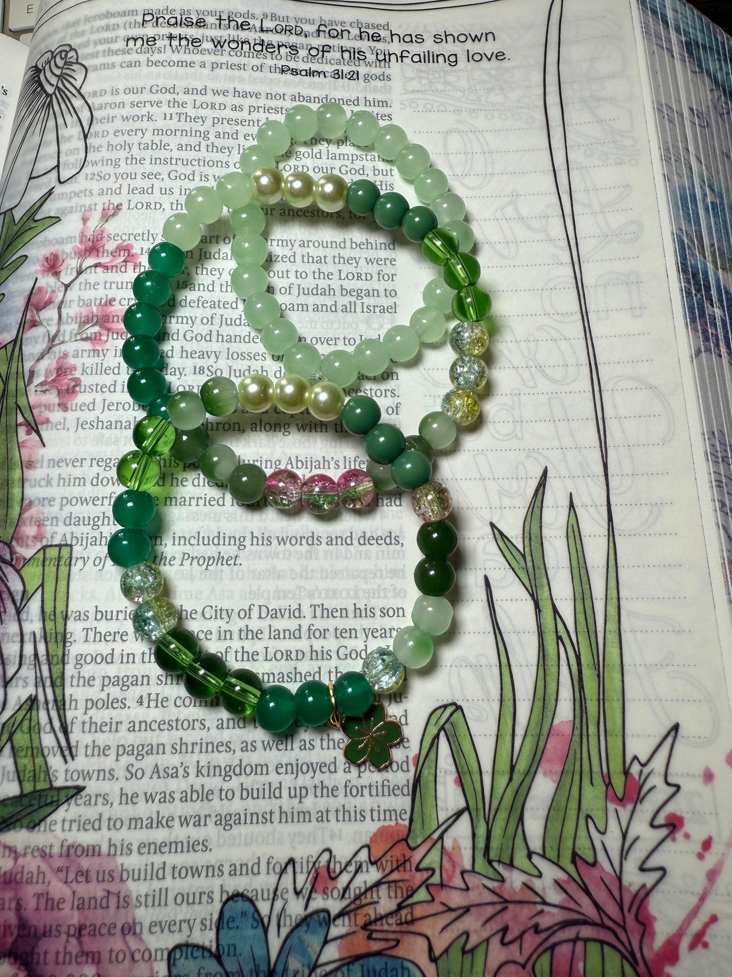 My Good Luck Stack Bracelet