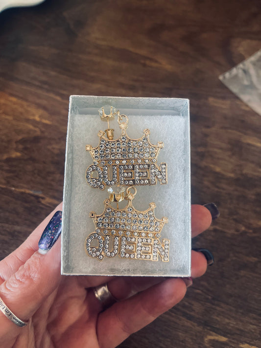 I'll Be Your Queen Earrings