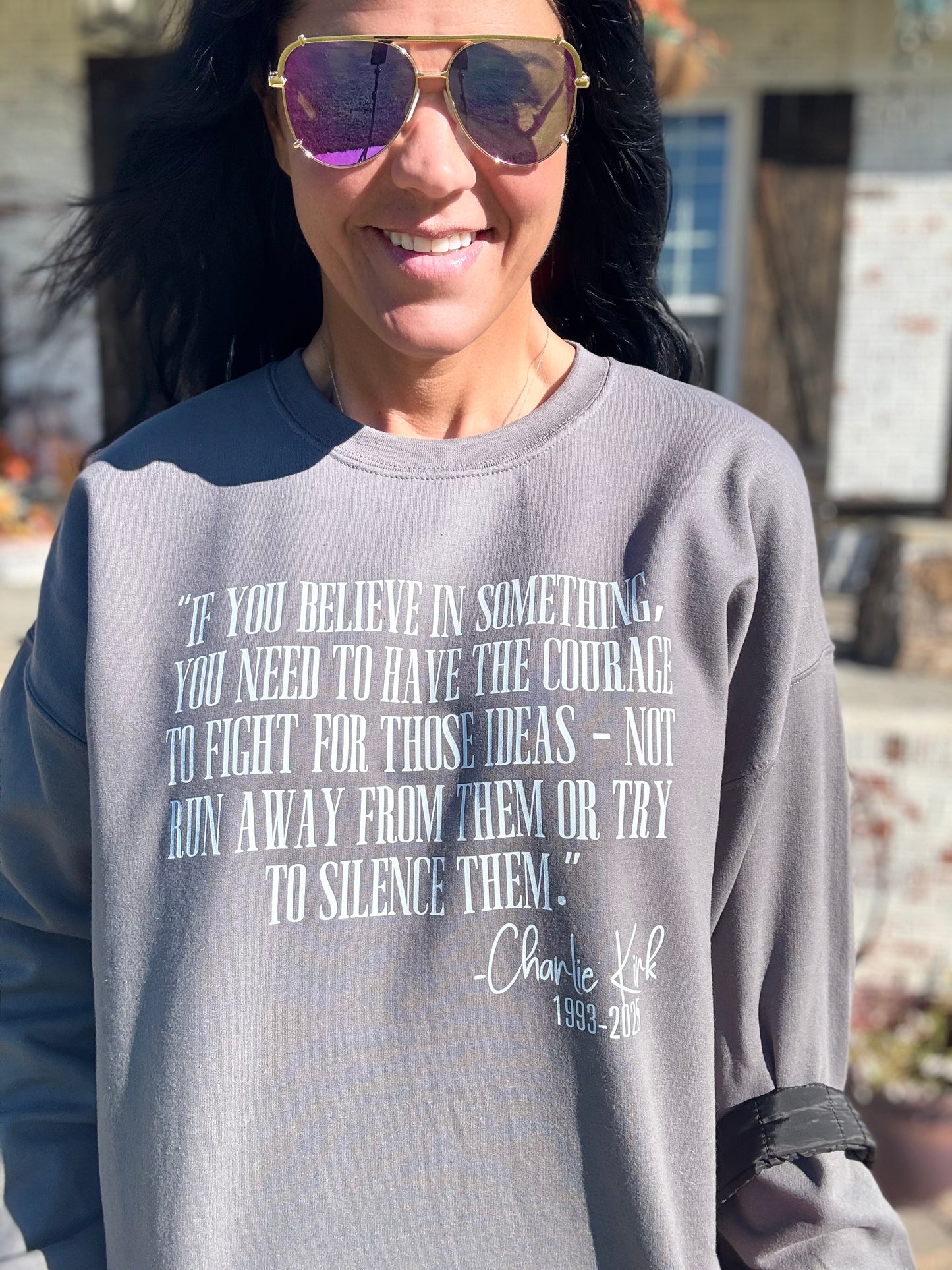 Courage To Fight Sweatshirt