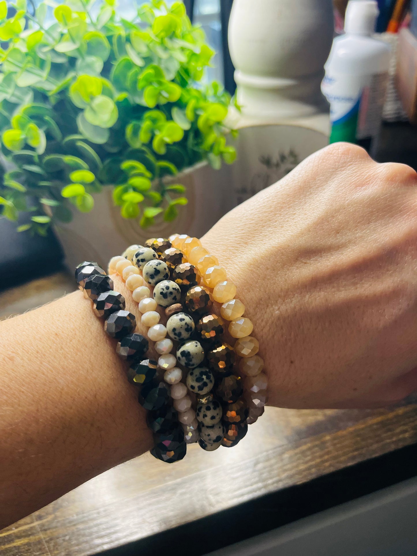 Unbelievably Blessed Stack Bracelets