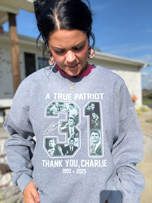 A TRUE PATRIOT SWEATSHIRT